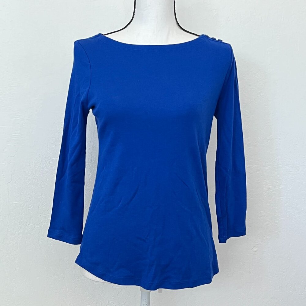 Charter Club Boat Neck Top